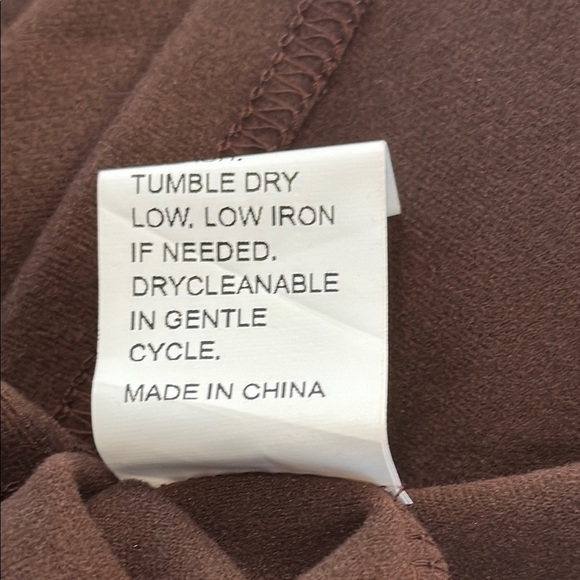 SHEIN Brown Hoodie Sweatshirt with Cozy Fit - Picture 8 of 9